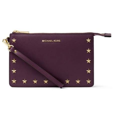 michael kors star clutch|Michael Kors wristlet outlet.